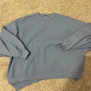 Blue Free People Sweatshirt